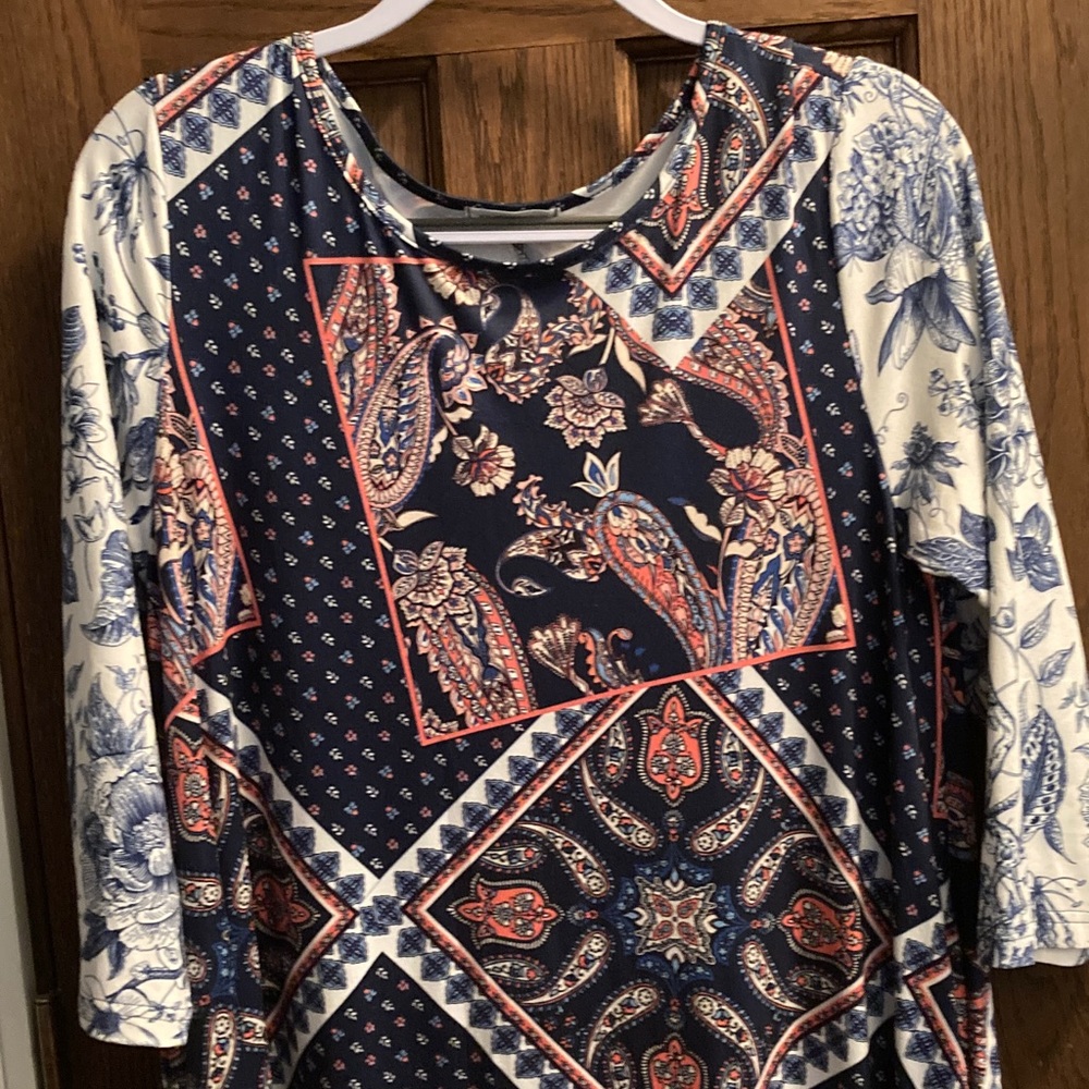 Nuggles Brand Patchwork Patterned Maxi Dress New … - image 6